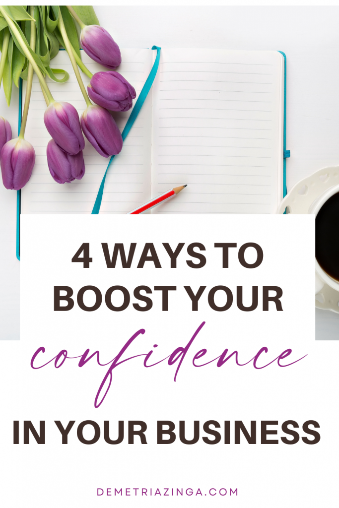 Four ways to boost your self-confidence in business