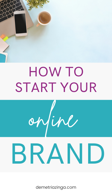 how to start your online brand